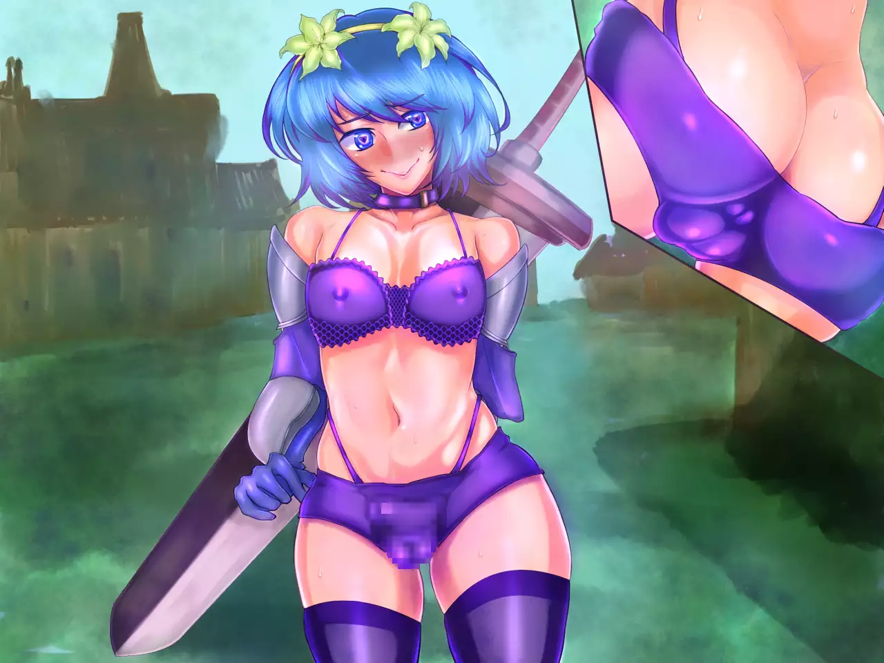 Sousei no Meikyuu ~Makereba Futanari Inma ni Okasareru~