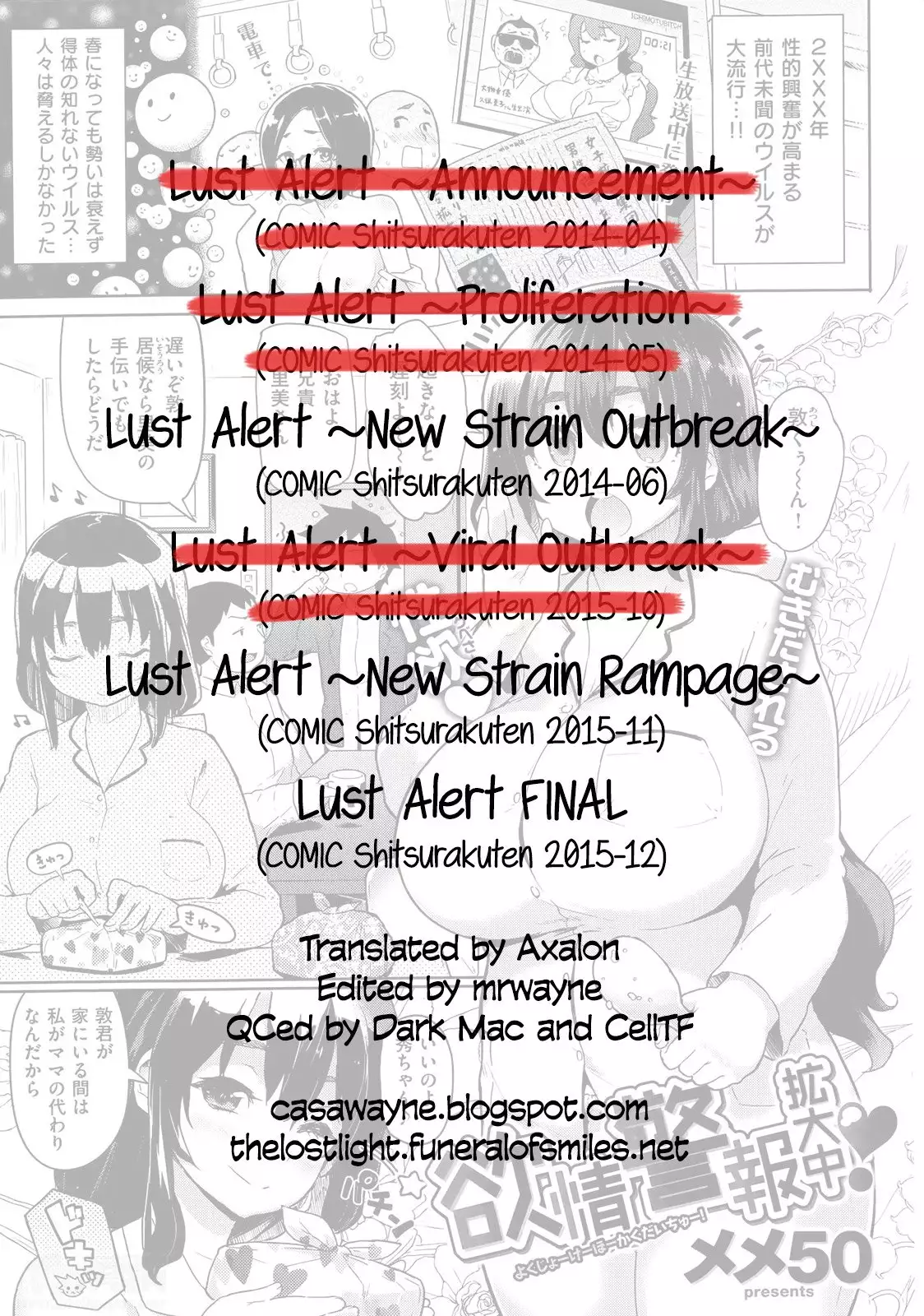 Yokujou Keihou | Lust Alert =CW + TLL=
