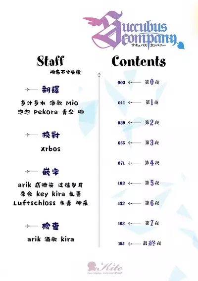 Succubus Company ch.1-9