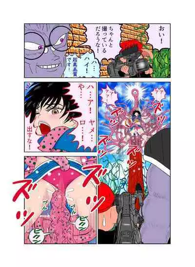 [riffle shuffle]Sawarite no Kuni Shippo no tsuita Sentoushuzoku (mesu) (Dragon Ball)