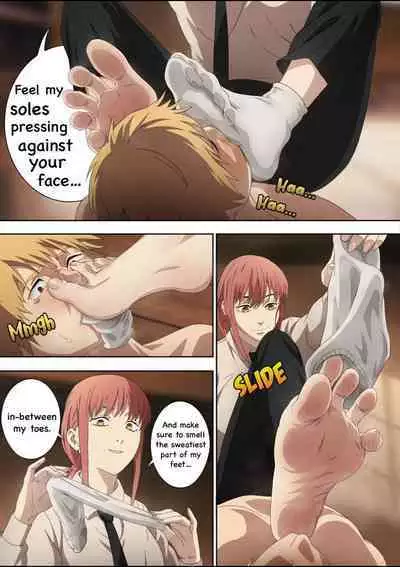 [Footcroft] CHAINSAWMAN - Deal With Footfetish Devil (Chainsaw Man)