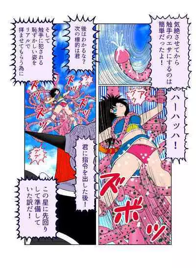 [riffle shuffle]Sawarite no Kuni Shippo no tsuita Sentoushuzoku (mesu) (Dragon Ball)