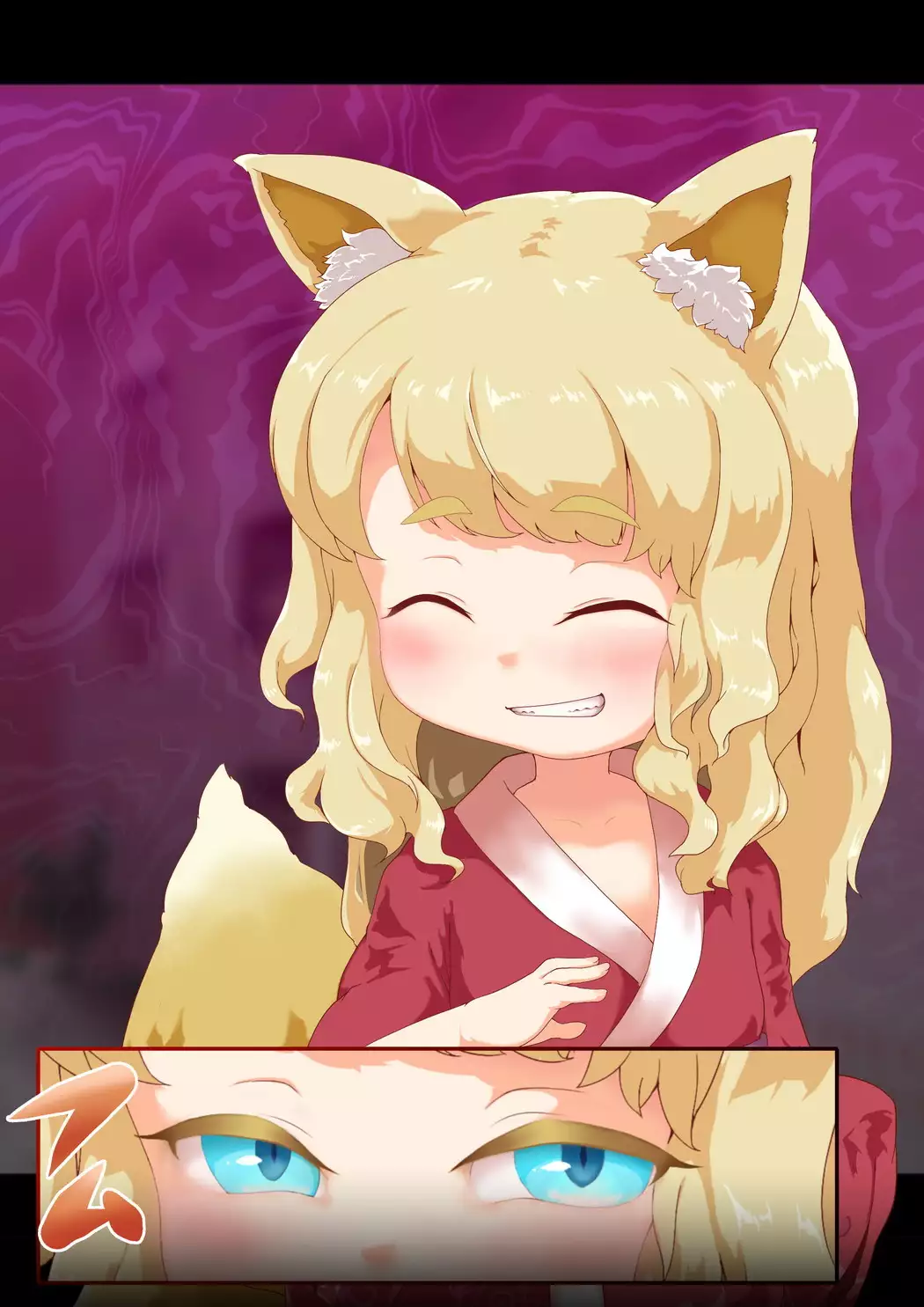 Noja Loli Kitsune Musume no Yawaraka Otete de Shiboraretai!