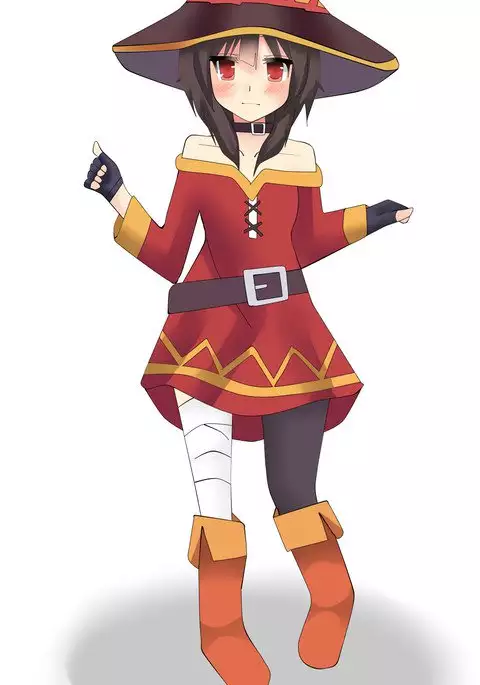Megumin Ugoira Illust Tsumeawase
