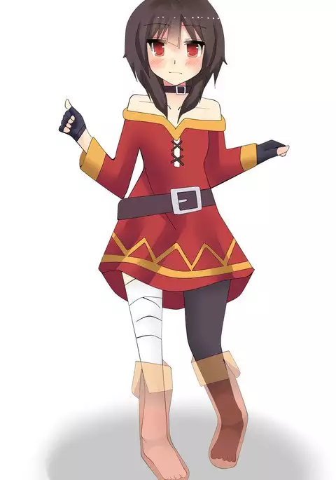 Megumin Ugoira Illust Tsumeawase