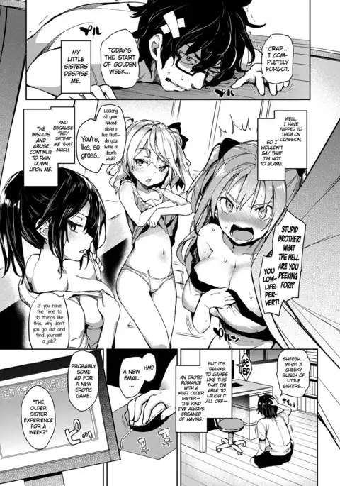 The Older Sister Experience for a Week