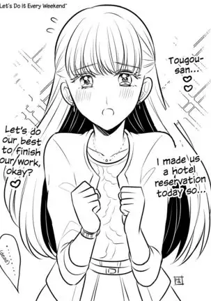 Tougou-san and Sayama-san's White Day + Twitter stuff