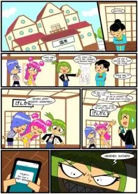 Towel Trouble- Xierra099 [Puffy AmiYumi]