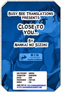 [Nankai no Sizimi] Close to you... [ENG]