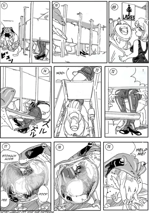 Kaeru marunomi - Frog Vore