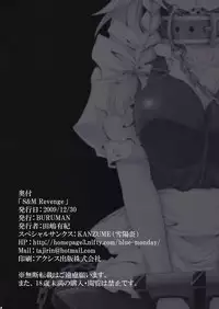 (C77) [Buruman (Tajima Yuki)] S&M Revenge + omake hon (Touhou Project)