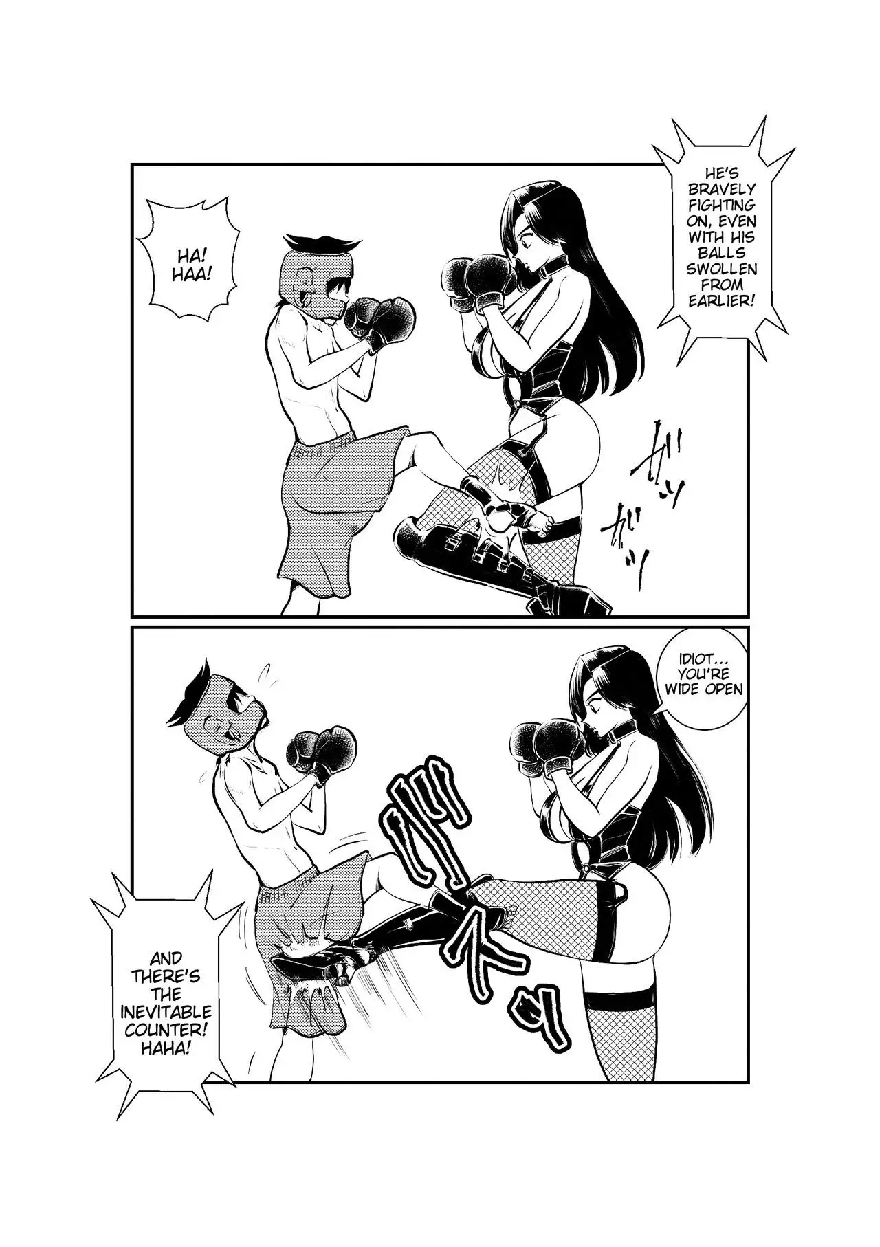 Monzetsu! Mix Fight | Painful KO! Mixed Fighting