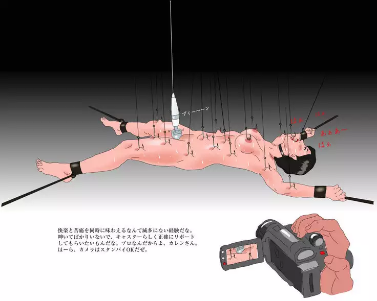 Beautiful News Woman Kidnap / Confinement