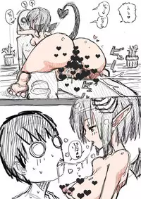 [(・_・)] Elf-san ni Isekai Shoukan Sareta Hanashi Rakugaki Manga