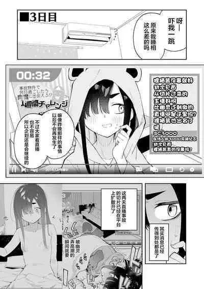 Jiko bukken de nan-nichi sugoshitara yurei ni deaeru! ? Isshukan charenji