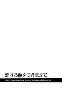 (Shuuki Reitaisai 2) [I'm (Matsubayashi Nagana)] Koisuru Watashi o Tsukamaete (Touhou Project)