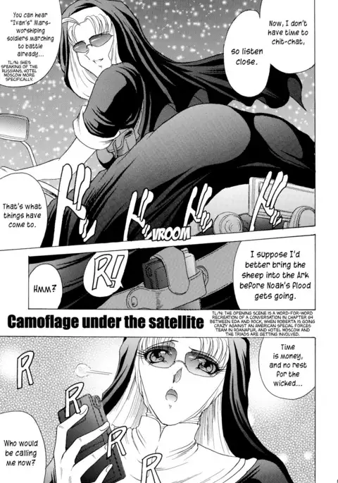 ZONE 46 Camouflage under the satellite