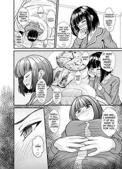 On rainy days, I'm under the covers with my junior...