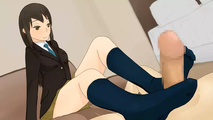Shoujo Folder: Seifuku Shoujo Footjob