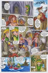Zelda The wink waker (passage) ENGLISH