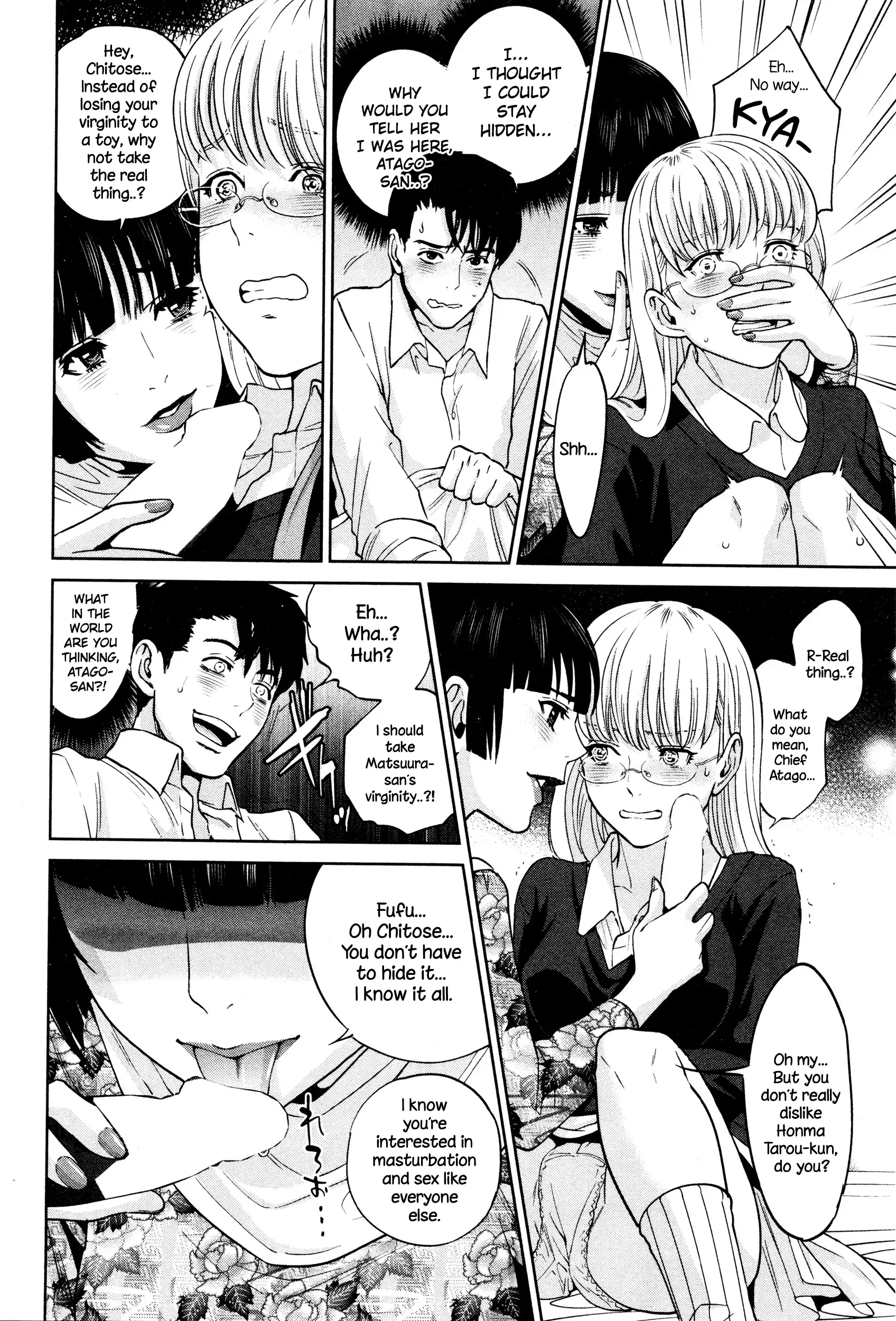 Office Love Scramble Ch. 1-4
