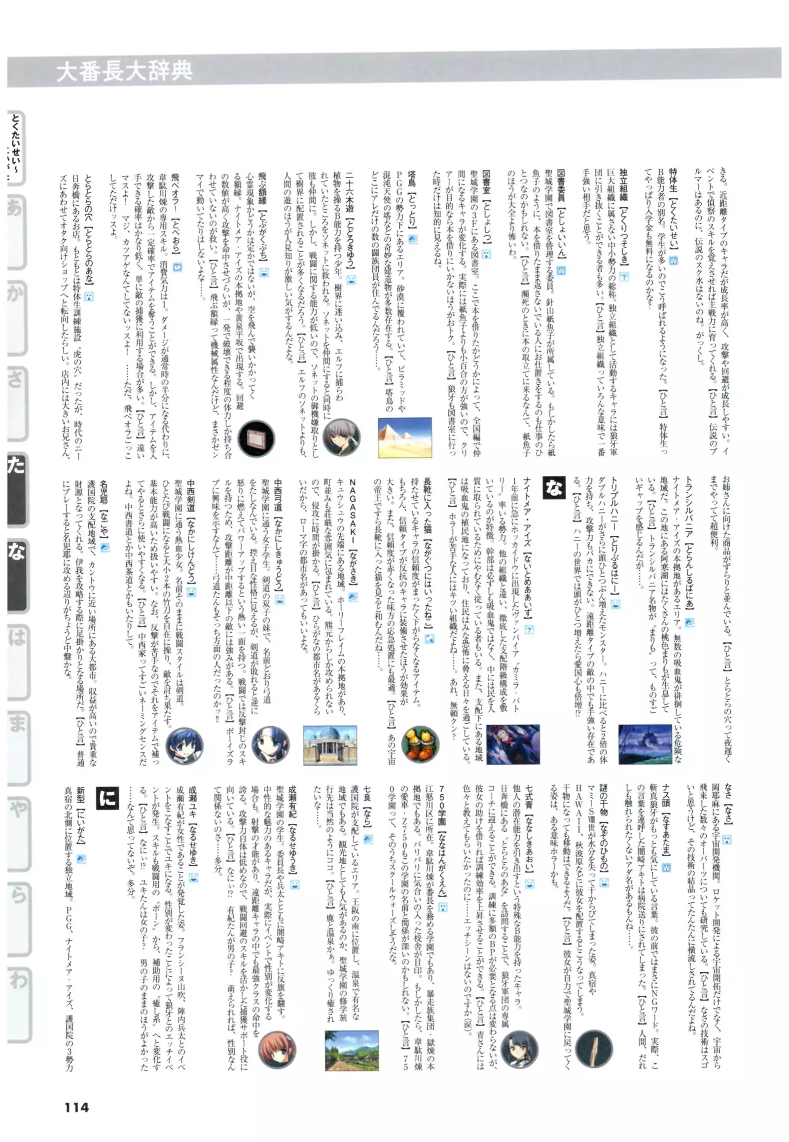 大番長 visual fan book