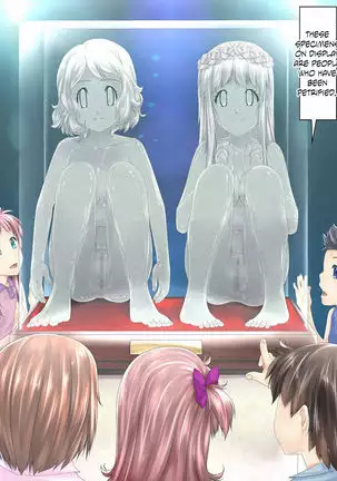 Alia & Serena: A tale of two hardened girls displayed in a museum