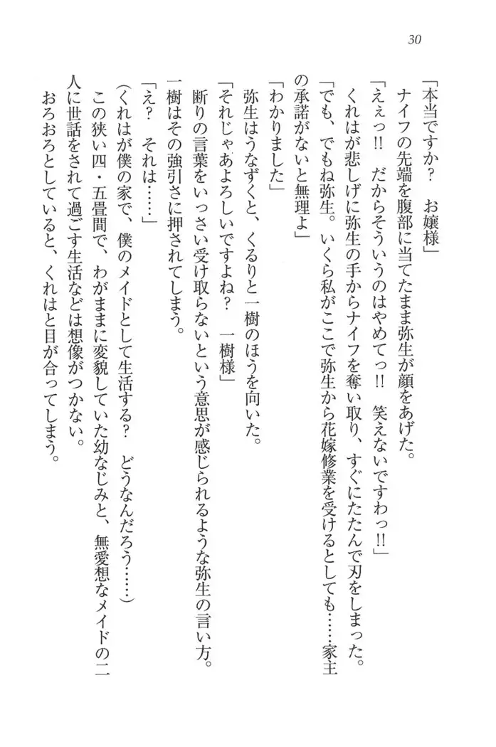 お嬢様はメイド様!?
