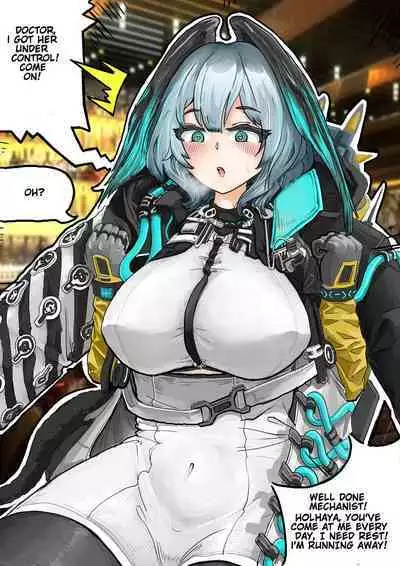 Holhaya and the Doctor's caressing routine (Arknights) [English)