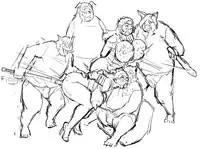 [8 no Ji Club (Hyou)] Makyuu no Oshigoto 1 + Site sketches