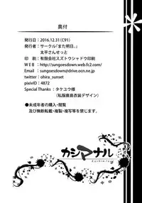 (C91) [Mata Ashita. (Oohira Sunset)] KashimAnal (Kantai Collection -KanColle-) [English] [CrossRook]