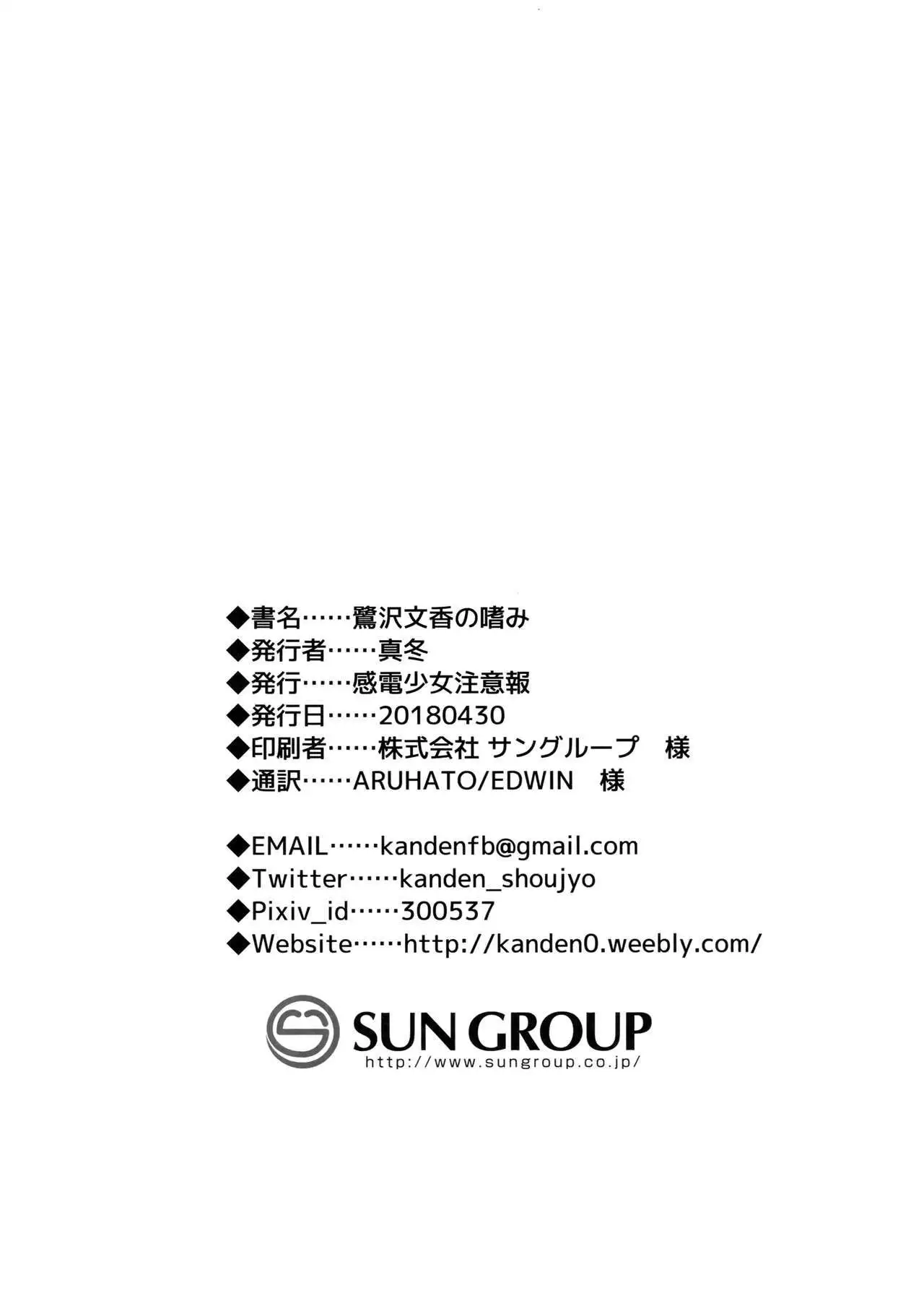 Sagisawa Fumika no Tashinami