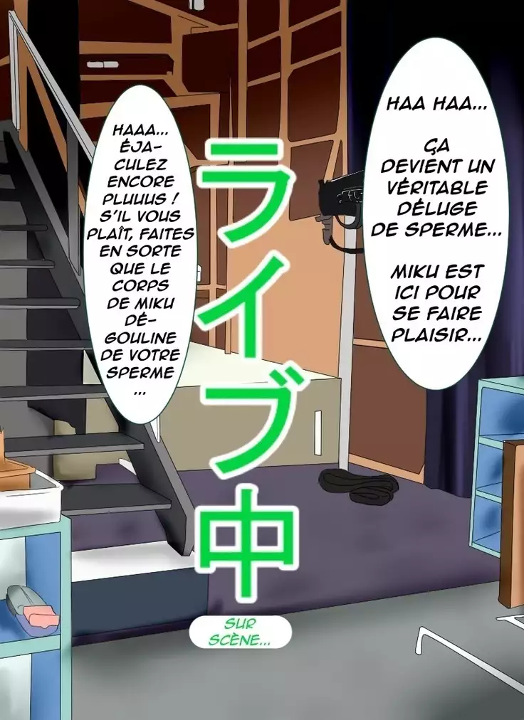 Miku Hatsune's Cum Concert