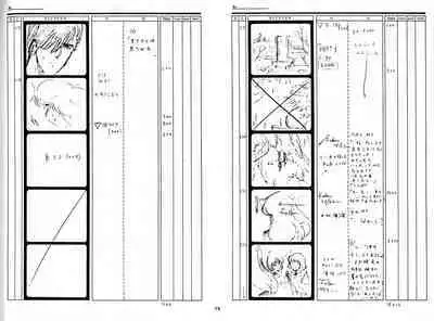 Cream Lemon Storyboard･Synopsis PART1 "Be･My･Baby" ＆ PART5 "Ami･AGAIN"