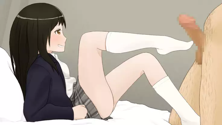 Shoujo Folder: Seifuku Shoujo Footjob