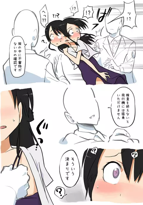 やりすぎな手荷物検査