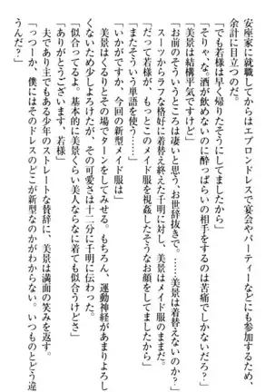 年上メイドの新婚日記