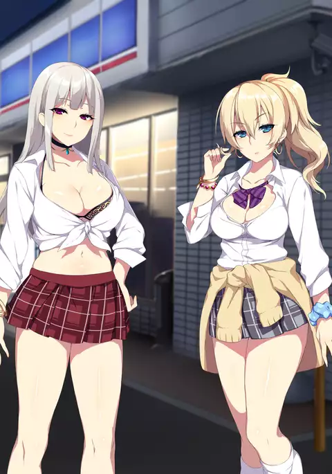 深夜の迷いギャル