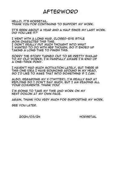 [Horsetail] Kazu-kun to mama [English] [Darg777 Translations]