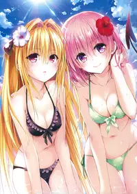 [Yabuki Kentaro] To Love-Ru -Trouble- Darkness Artbook Harem Gold