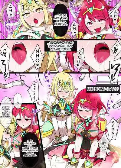 Homura & Hikari Sennou NTR Manga 14P | Homura & Hikari Brainwashing NTR