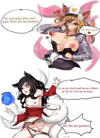 "Enemy Ahri and Our Ahri" by PD (English)