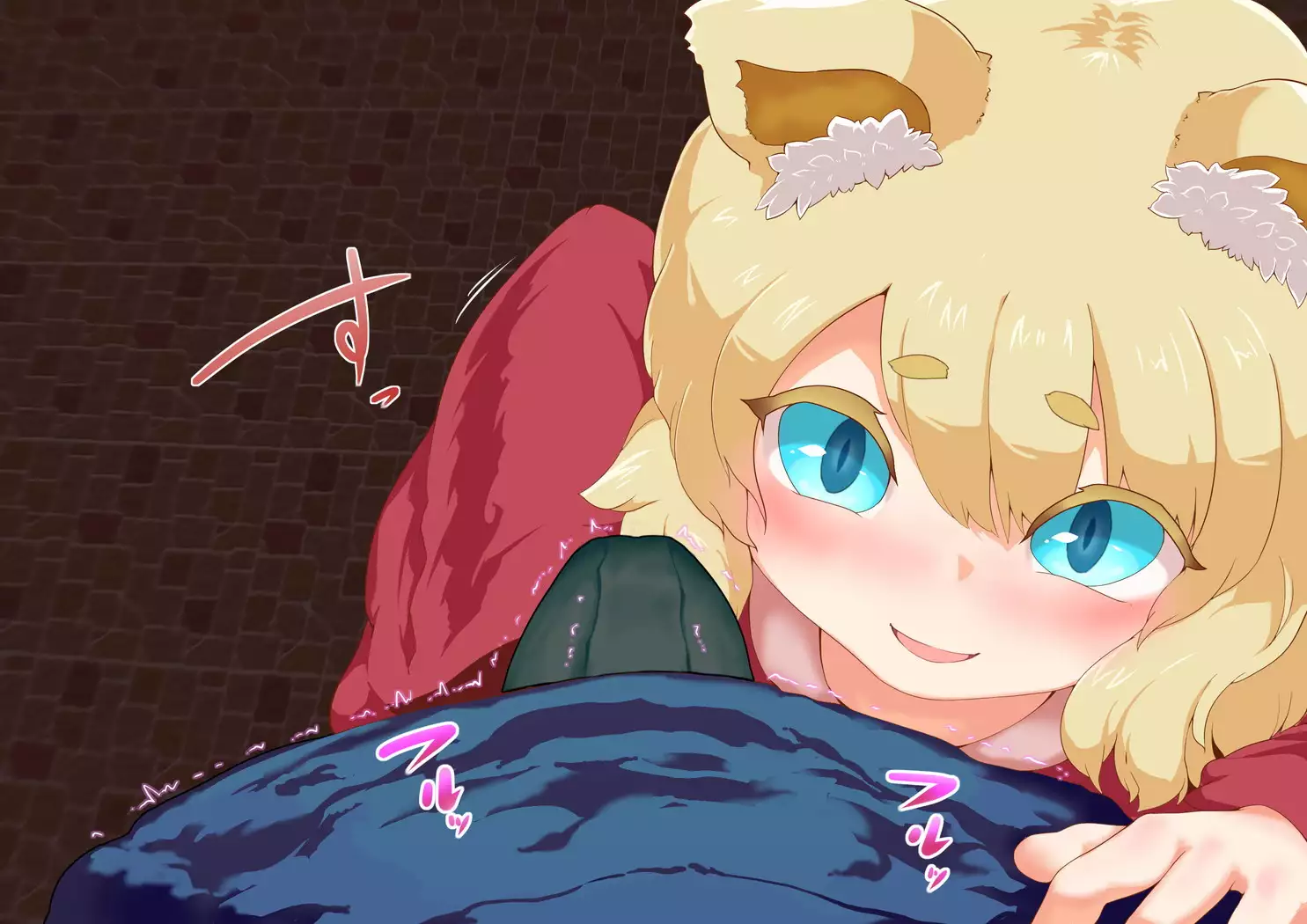 Noja Loli Kitsune Musume no Yawaraka Otete de Shiboraretai!