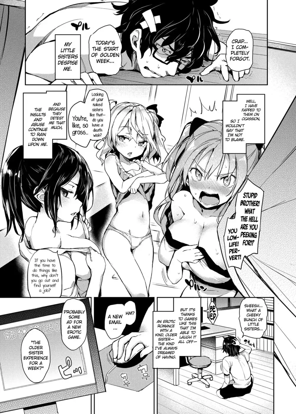 The Older Sister Experience for a Week Ch. 1