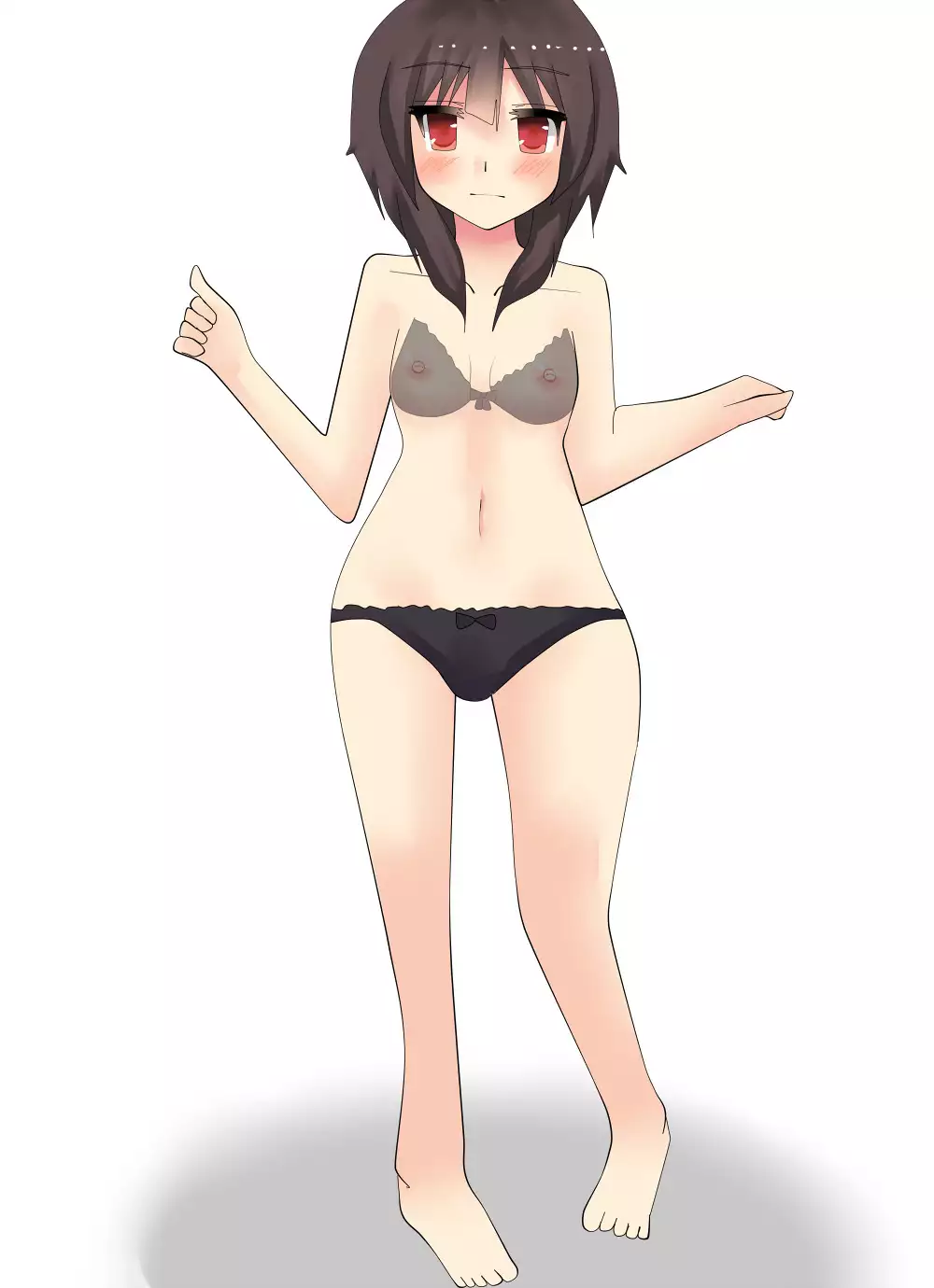 Megumin Ugoira Illust Tsumeawase