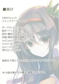 (C87) [Yokkora Pencil (Fal Maro)] Homu library (Puella Magi Madoka Magica)