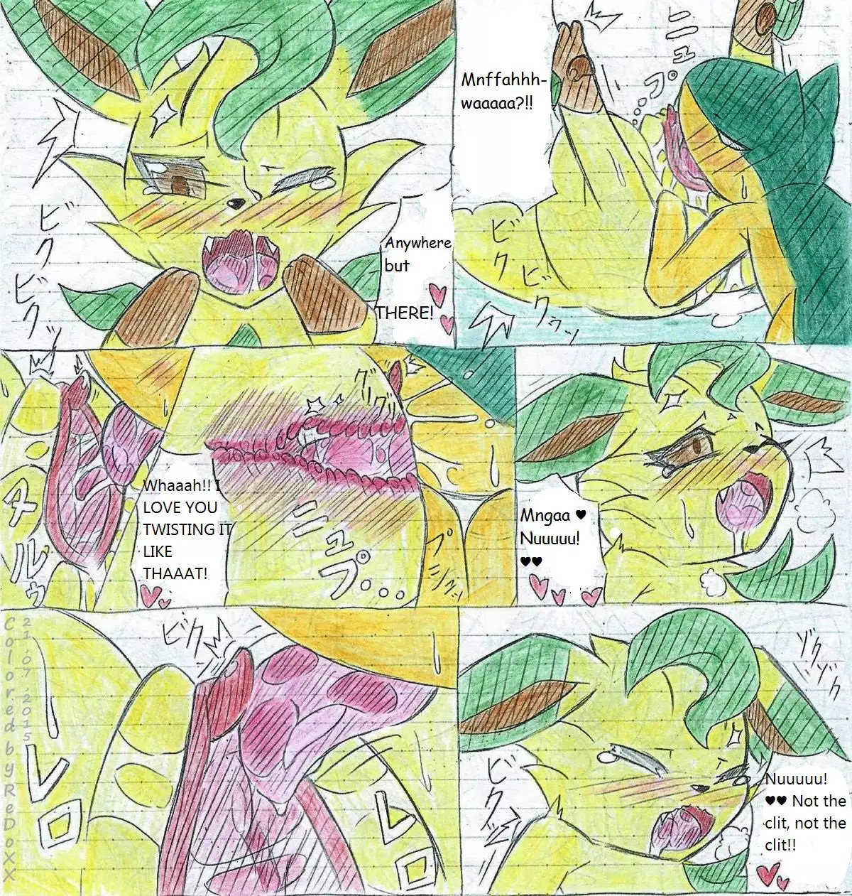Leafeon X Quilava