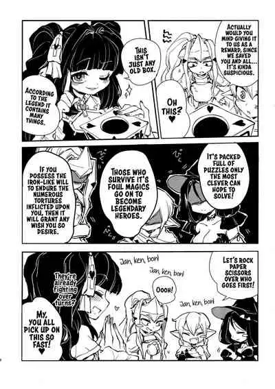 Sannin no Futanari to Nazo no Quest Box