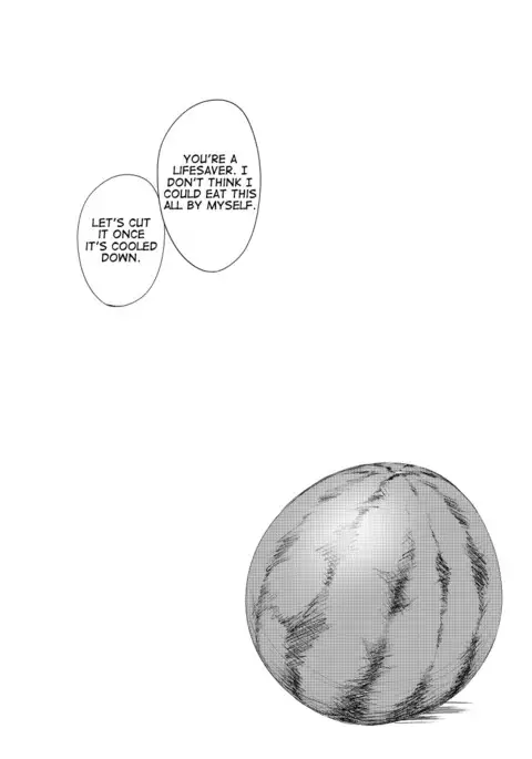 Natsu, Mugicha, Engawa nite.