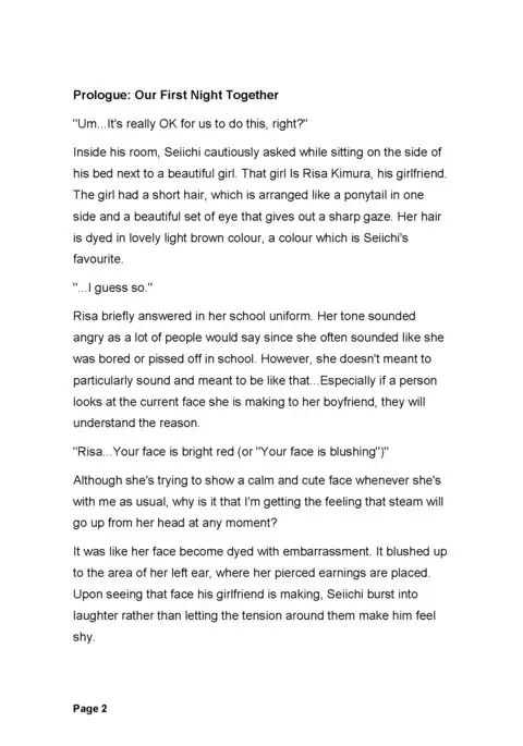 Kaki Hoshuu ~Ubawareta Kanojo~ Prologue + Chapter 1